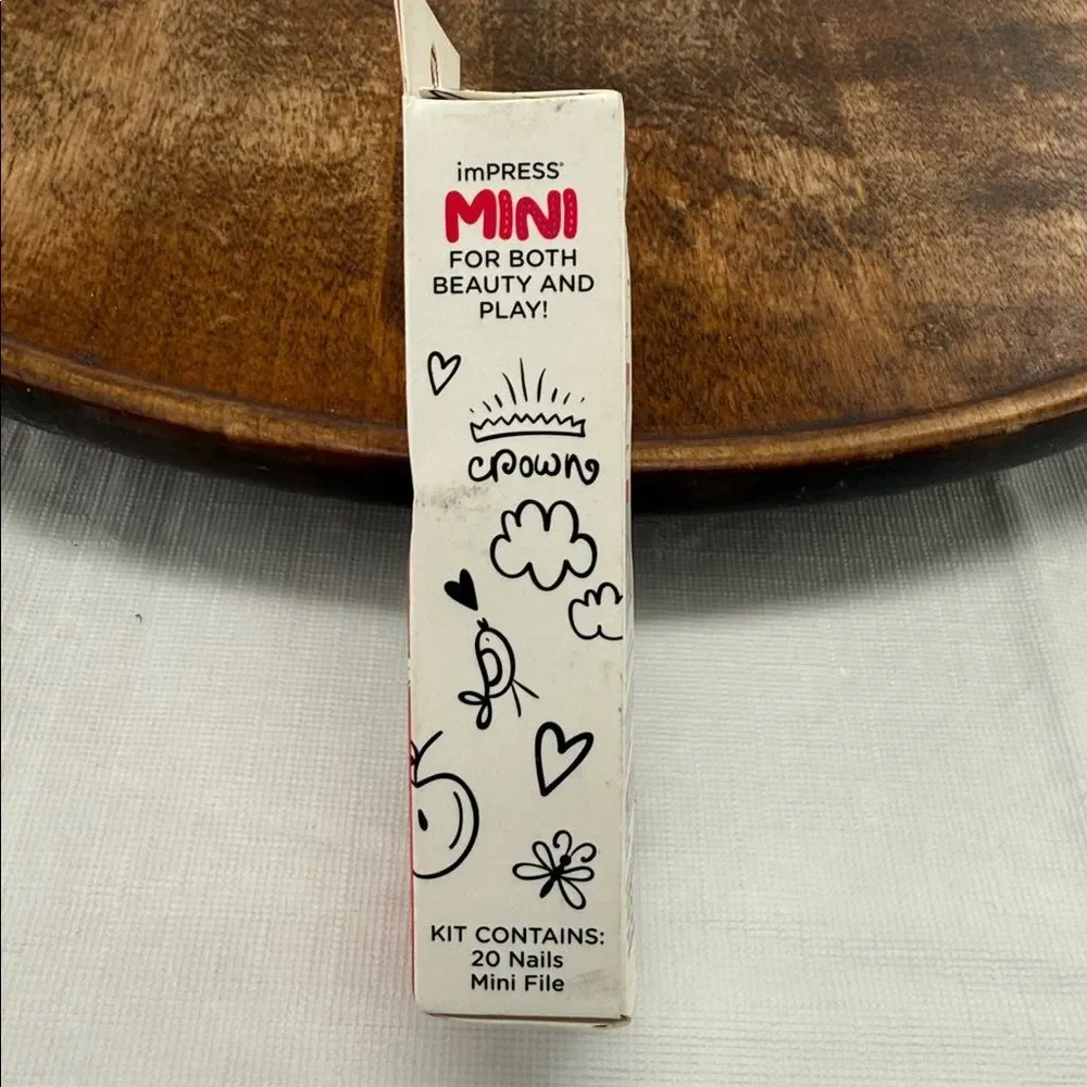 imPRESS Mini Press-On Manicure Colorful Patterns Girls 87407 Mom-Approved Easter
